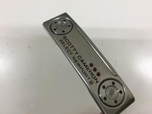 タイトリスト SCOTTY CAMERON select NEWPORT 2 2018 34インチ パター PT スチール フレックスその他 メンズ 男性用 右利き 右用 Cランク ゴルフクラブ