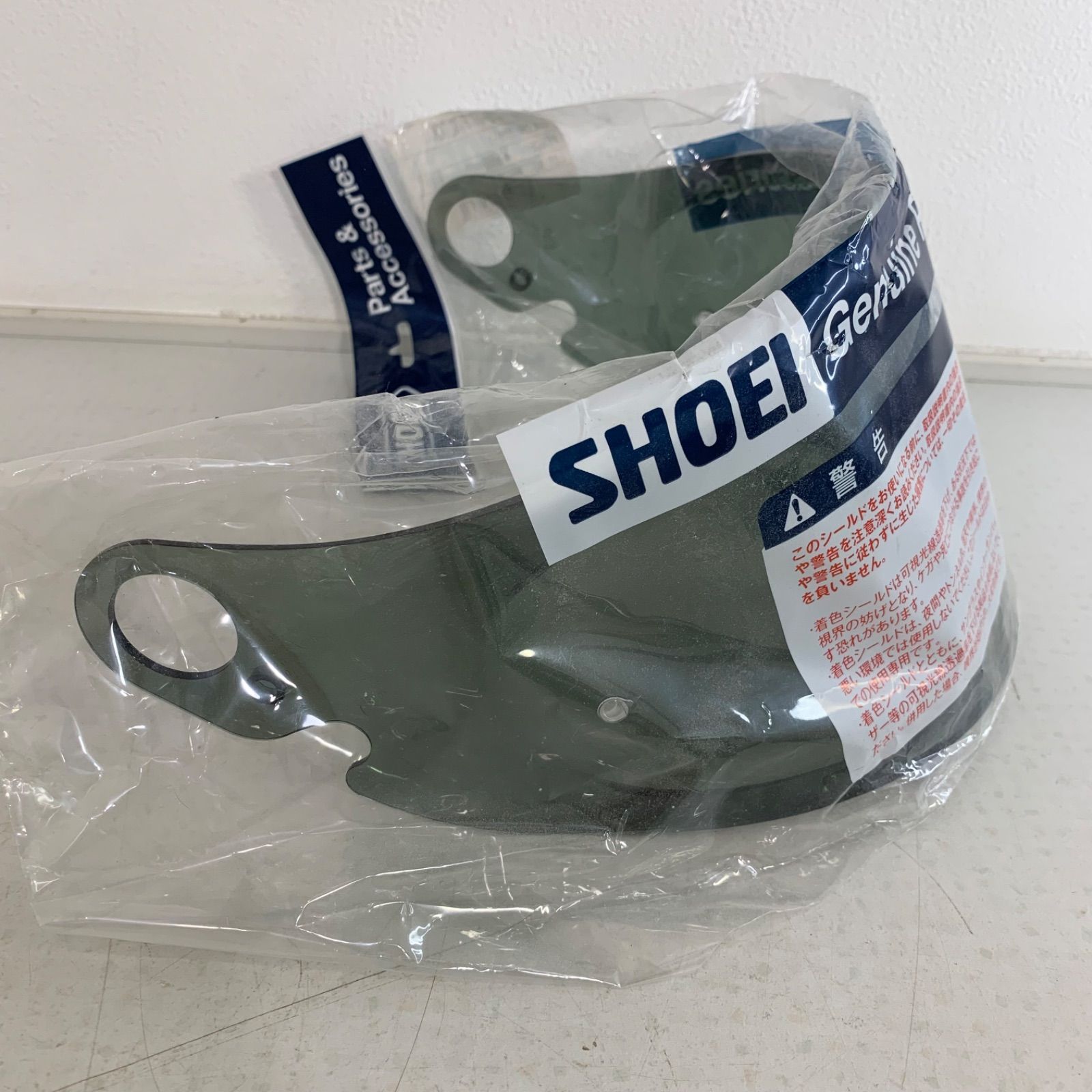 Ts ミラーシールド ショーエイ CPB-1Vピンロック Dスモーク（シルバー）