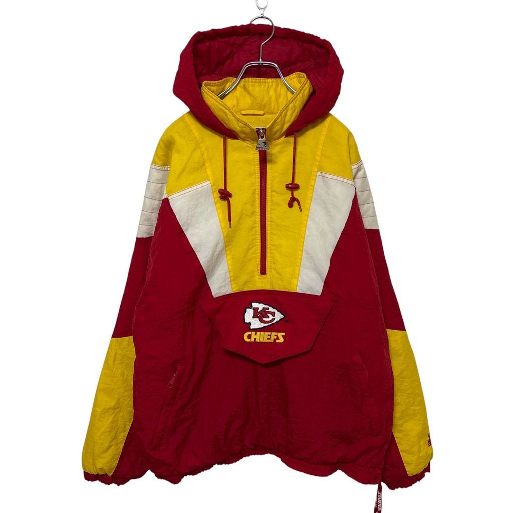【STARTER】 NFL チーフス 中綿入りアノラックパーカー S-3085 STARTER】 NFL チーフス 中綿入りアノラックパーカー S-3085 - メルカリ