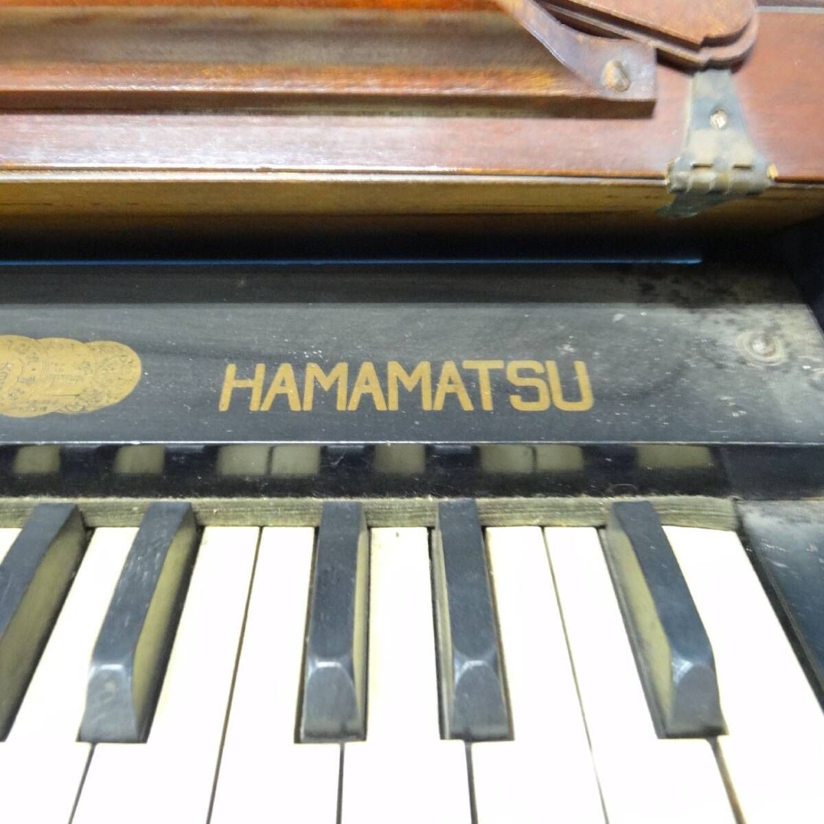 送料無料】YAMAHA ORGAN HAMAMATSU ヤマハオルガン 金魚オルガン 39鍵盤 簡易音出し済み 昭和レトロ 当時物 現状 - メルカリ