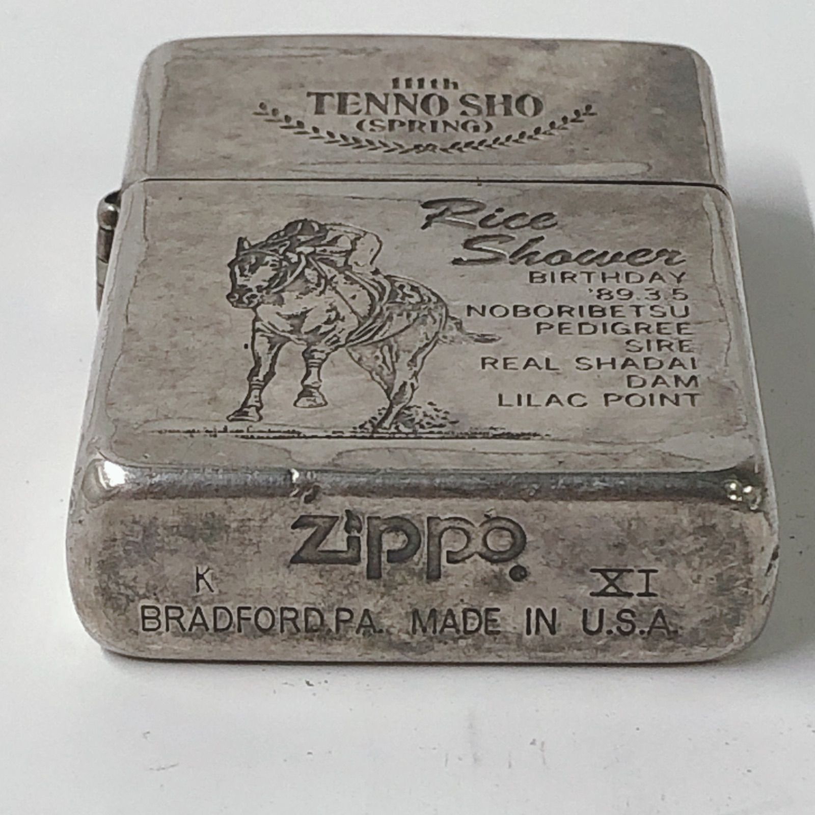 ライスシャワーglorias through bred記念ジッポ 2025年最新】zippo
