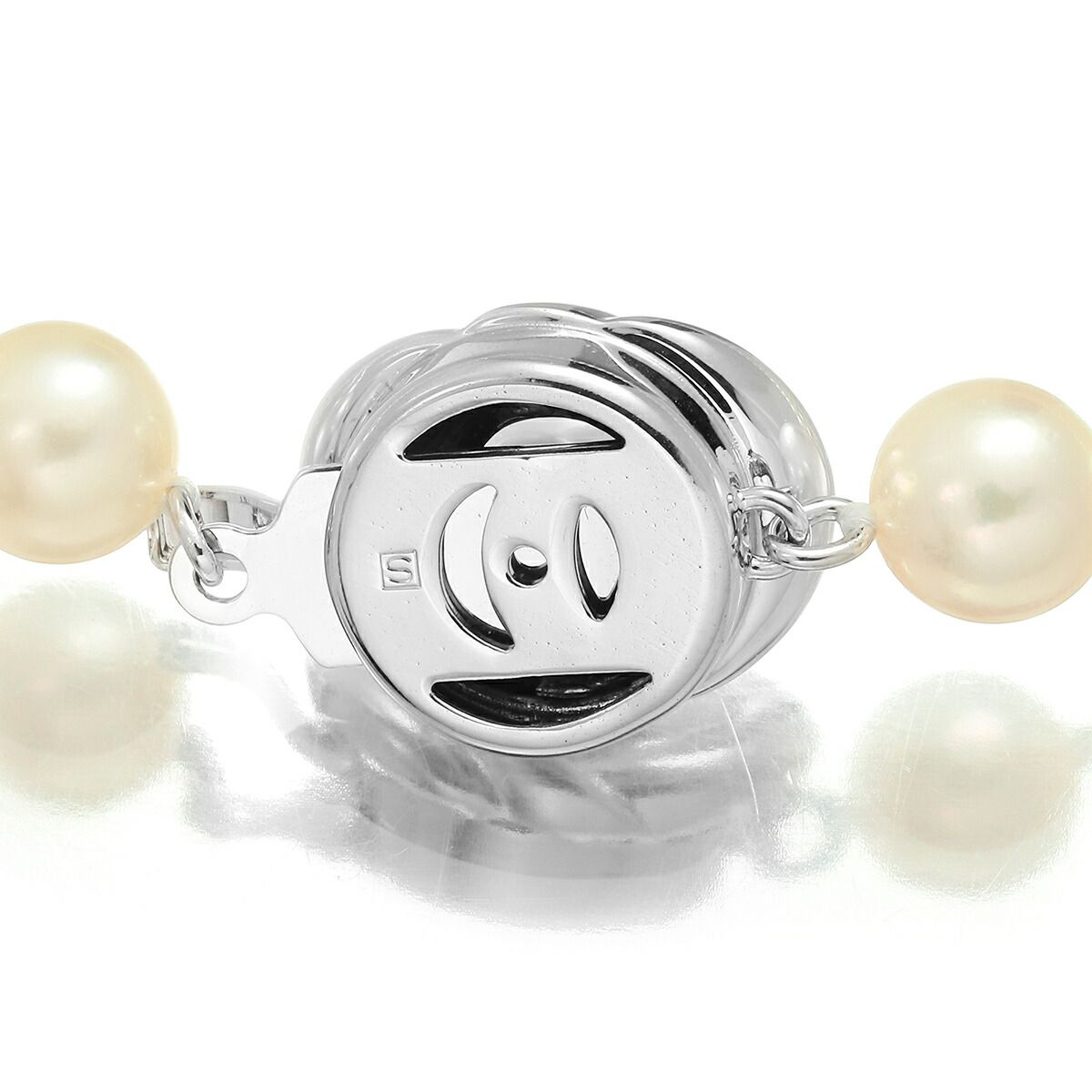 タサキ TASAKI パールネックレス 真珠 7〜7.4mm Sv 中古 プレラブド