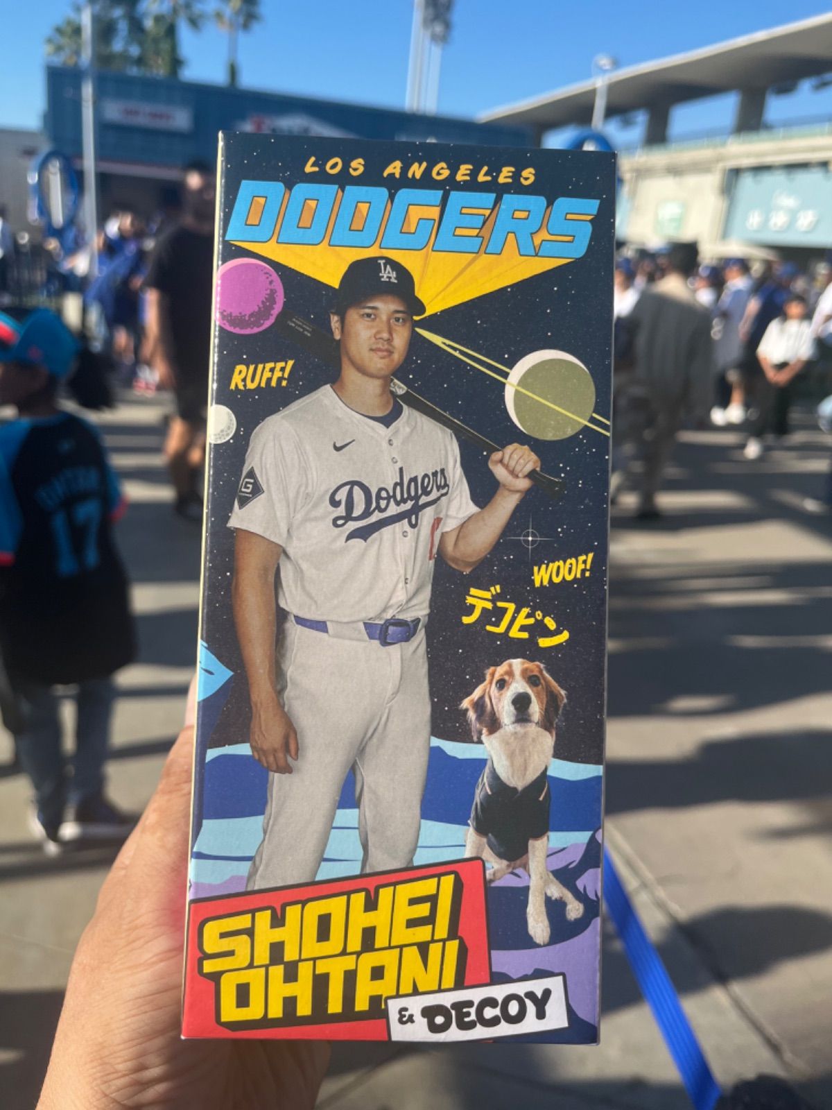 大谷翔平 デコピン ボブルヘッド ロサンゼルス ドジャース 8/28球場配布】ロサンゼルス ドジャース 大谷翔平 デコピン バブルヘッド