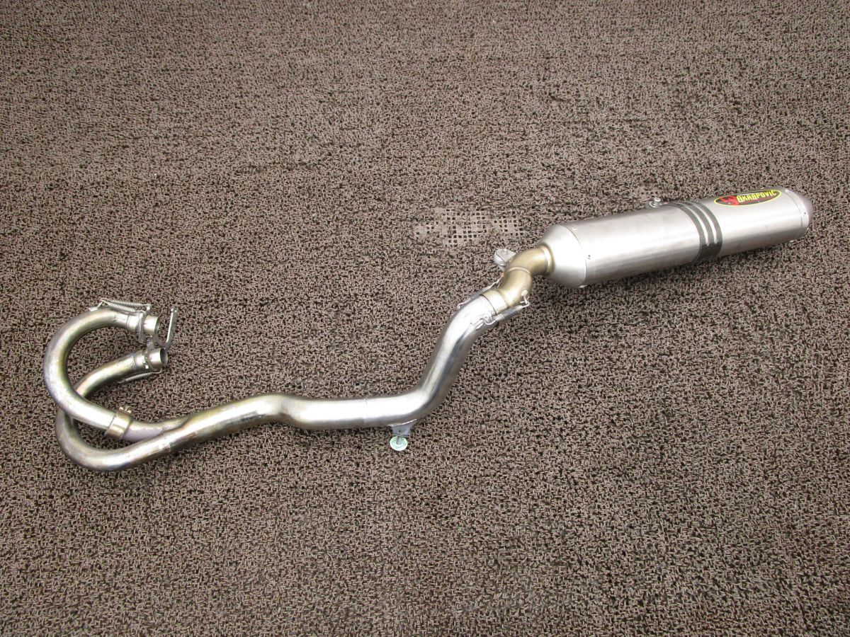 KTM 625SMC 社外 AKRAPOVIC マフラー サイレンサー A7015 VBKGSE カスタム素材に KTM 584 キャブ車