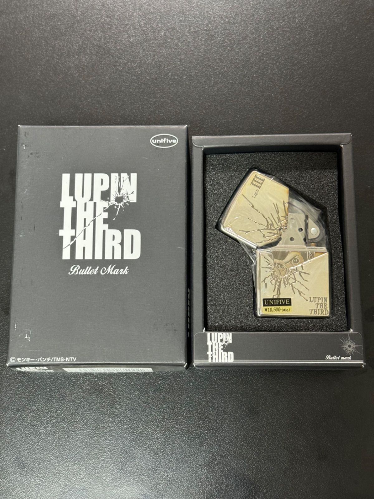 zippo LUPIN THE THIRD Bullet Mark トリック ルパン 2003年製 ルパン三世 立体メタル UNIFIVE  デットストック 専用ケース 保証書 - メルカリ