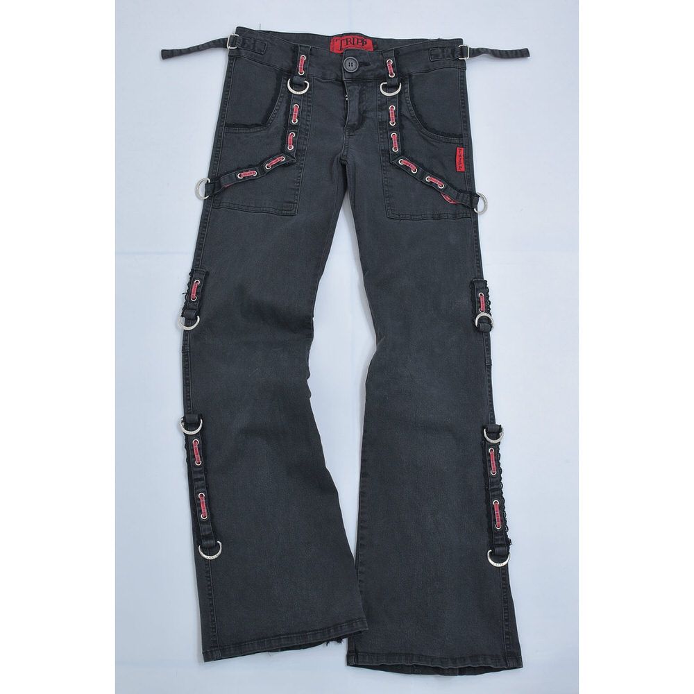 90s TRIPP NYC トリップニューヨークシティ ボンテージパンツ ブラック 