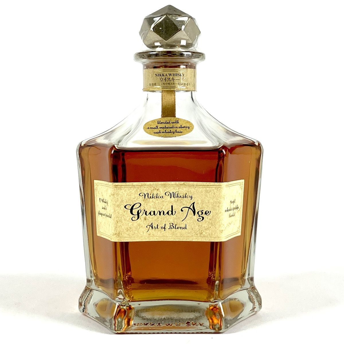 東京都内限定発送】 ニッカ NIKKA グランドエイジ 660ml 国産