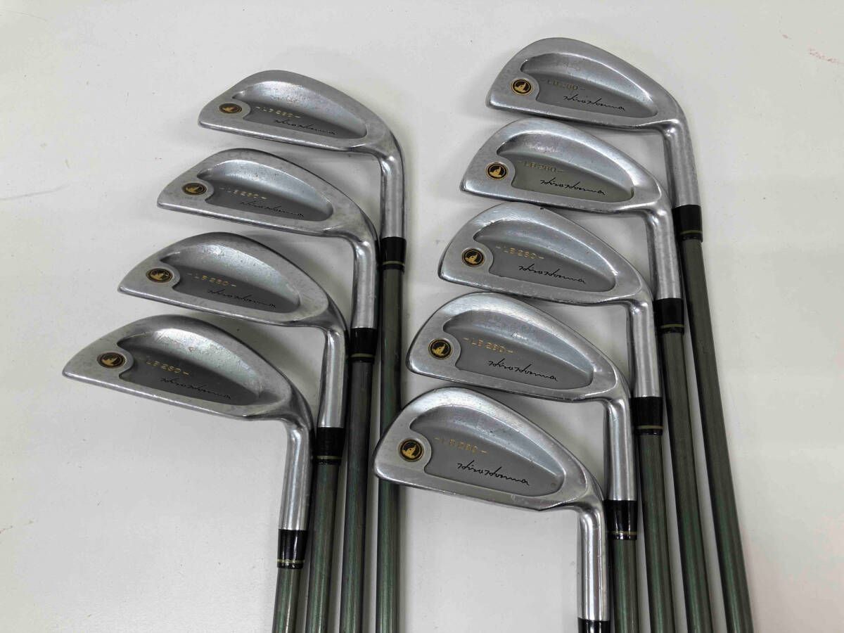 ジャンク】 HONMA GOLF LB‐280 アイアンセット3-7,9-11,S 9本セット LB