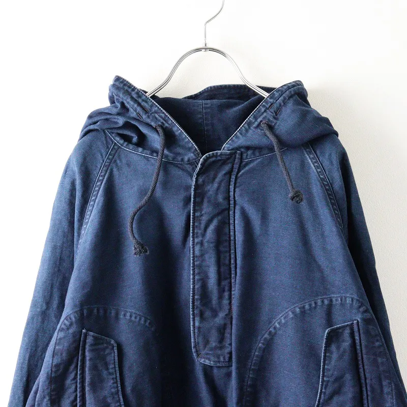 楽天市場】【中古】45R藍納戸麦サテンの908フーディ インディゴ
