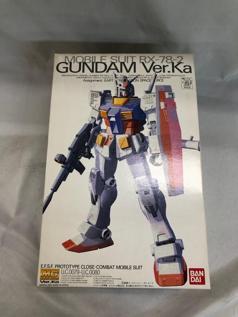 未開封】MG 1/100 RX-78-2 ガンダム ver．Ka （機動戦士ガンダム