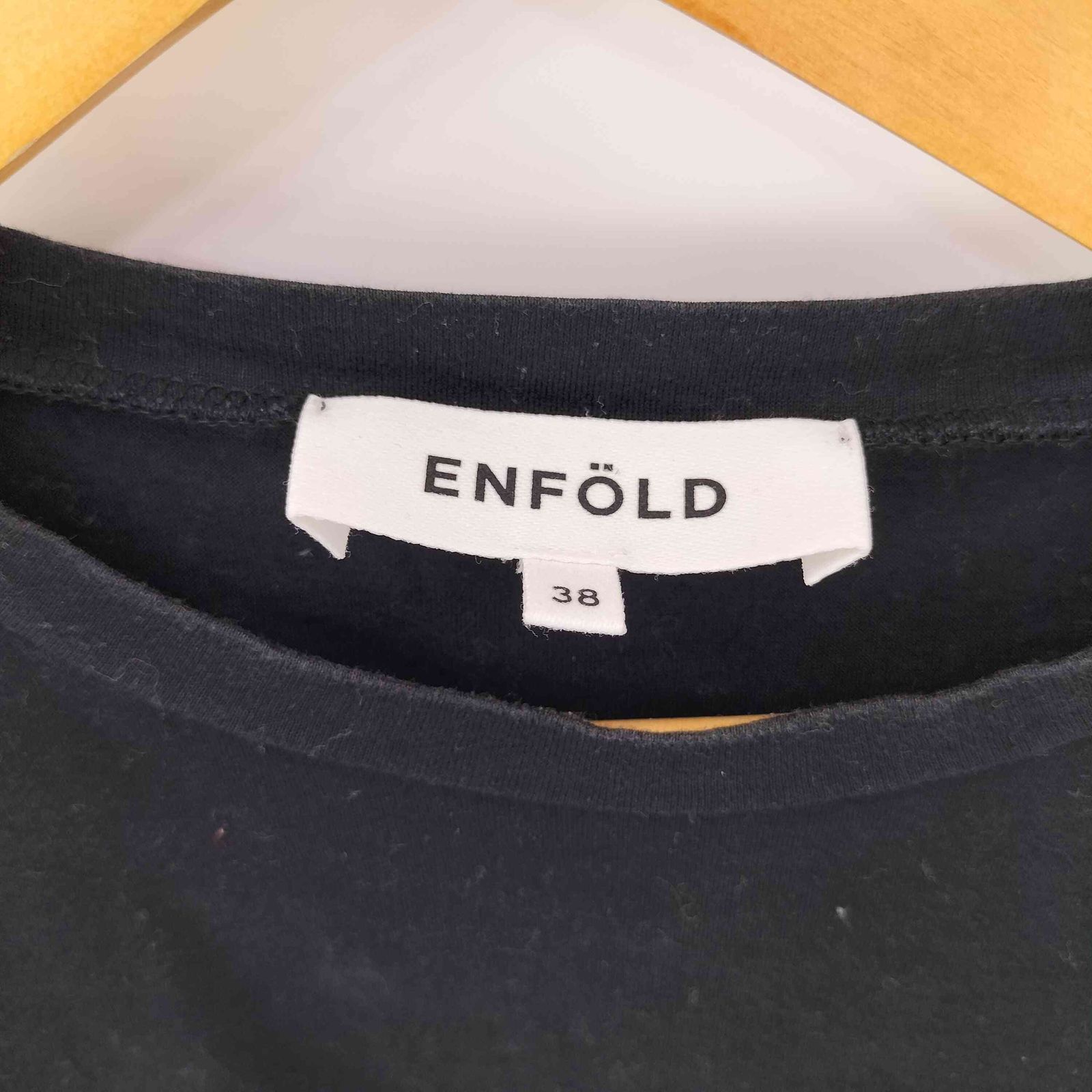 エンフォルド ENFOLD 21SS SQUARE DRAPE T-SHIRT レディース 38 エンフォルド ENFOLD 21SS SQUARE DRAPE T-SHIRT レディース 38