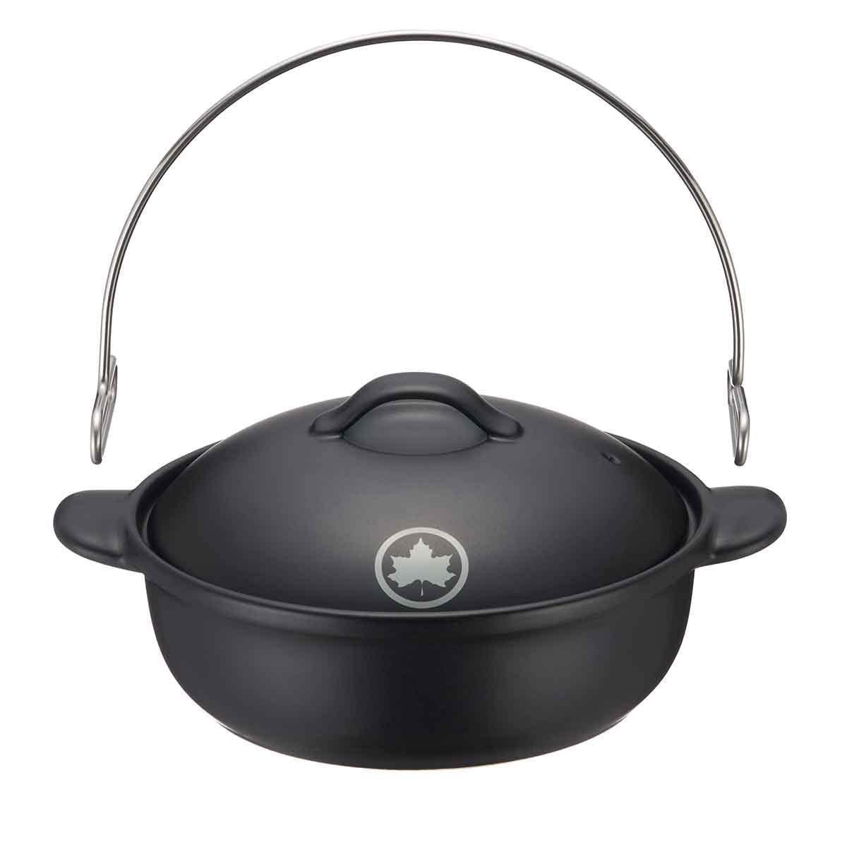 ロゴス LOGOS 萬古焼 いろり吊り土鍋