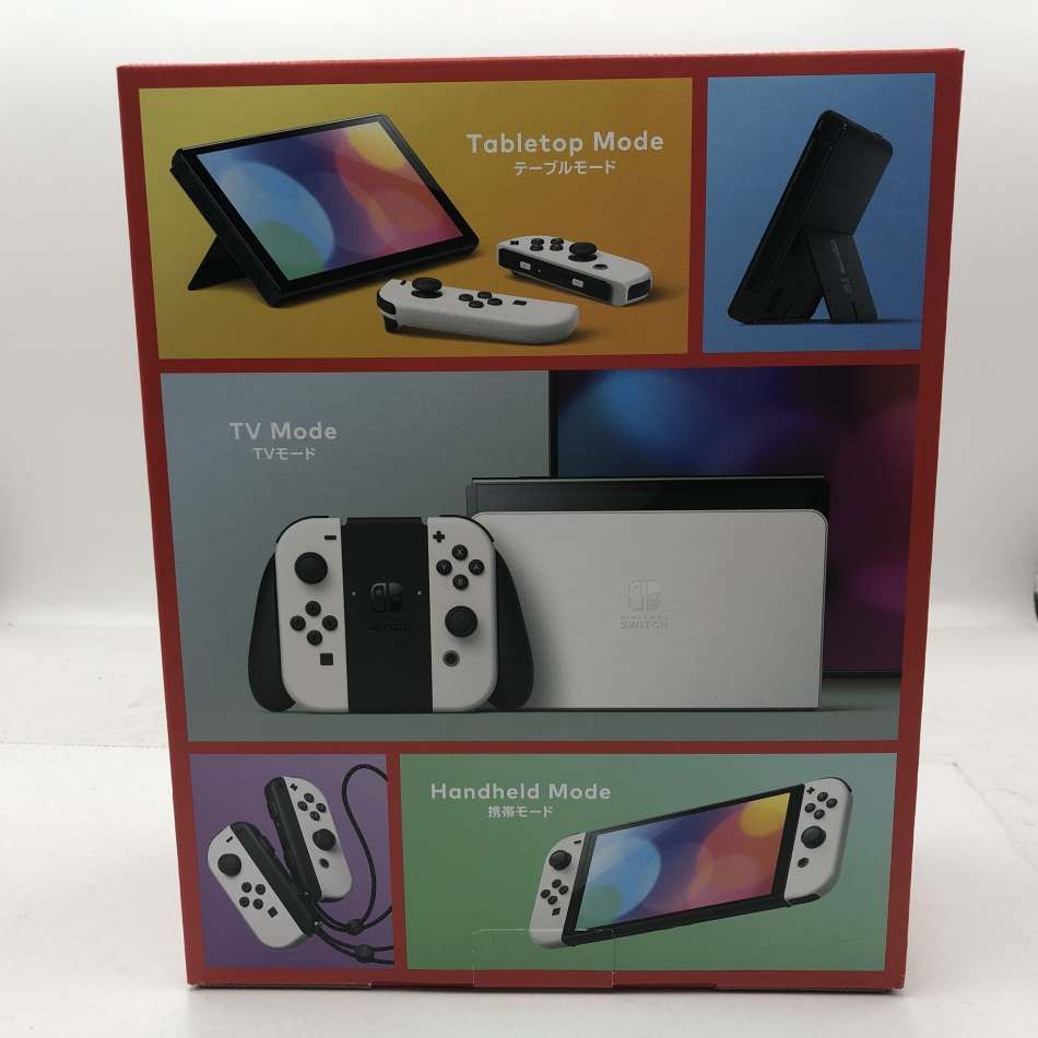 Nintendo Switch - 任天堂　Nintendo Switch 有機ELモデル　HEG-S-KAAAA　ホワイト　ACアダプターなし・外箱いたみ 元箱あり Nintendo Switch 未使用品｜任天堂 (有機ELモデル) HEG-S-KAAAA