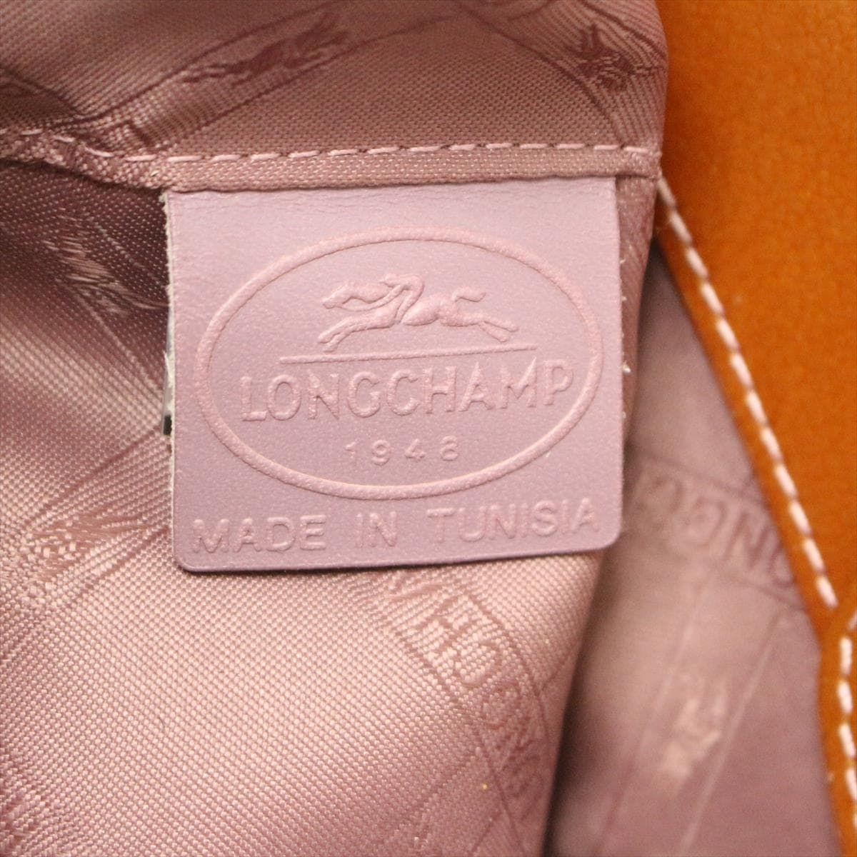 LONGCHAMP(ロンシャン) トートバッグ ロゾ ブラウン レザー