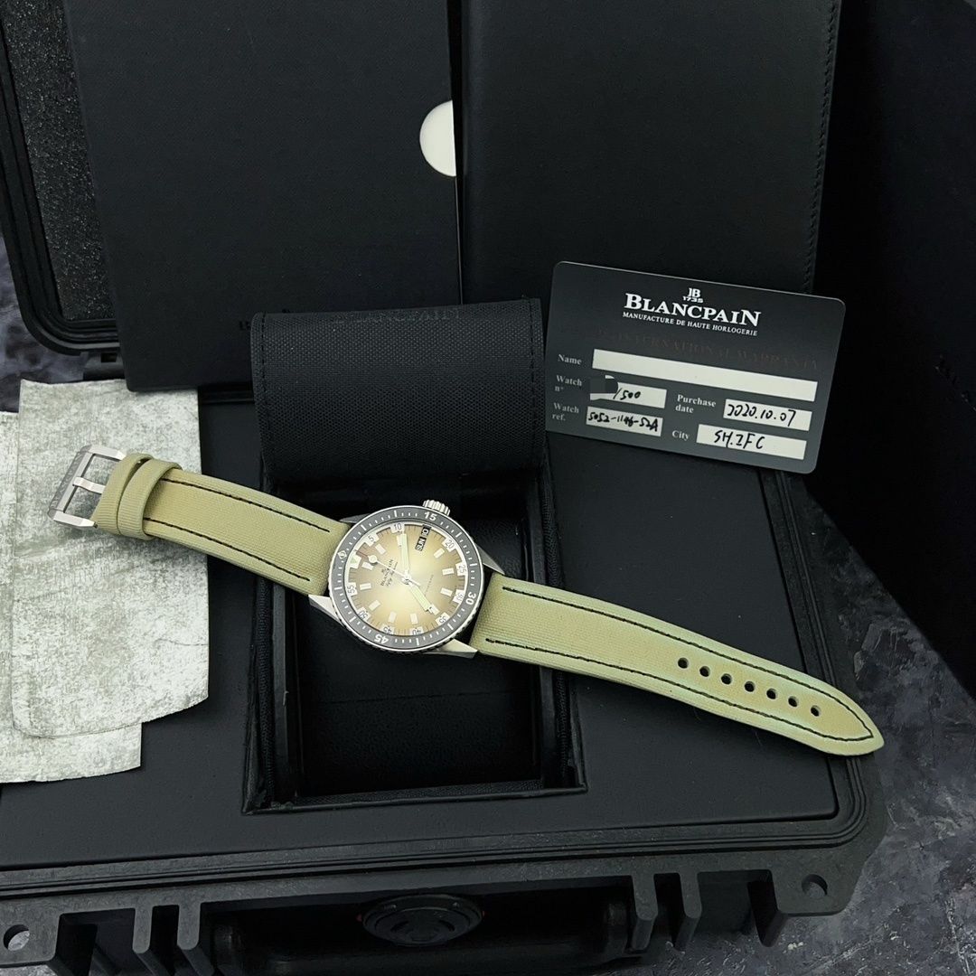 ブランパン フィフティ ファゾムス バチスカーフ 5052-1146-E52A Blancpain Limited edition