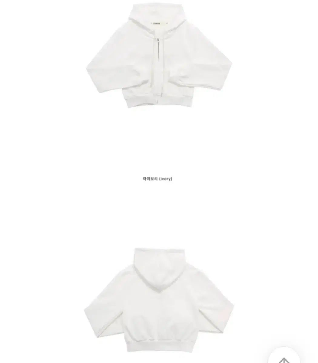 LEEBONEmiero フードジップアップ