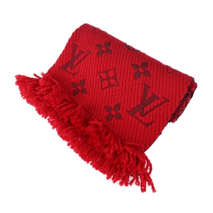 LOUIS VUITTON ルイ ヴィトン エシャルプ ロゴマニア マフラー M72432  