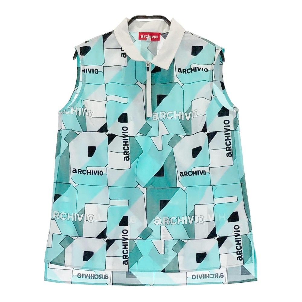 archivio ノースリーブポロシャツ 36 サイズ：36 ARCHIVIO アルチビオ