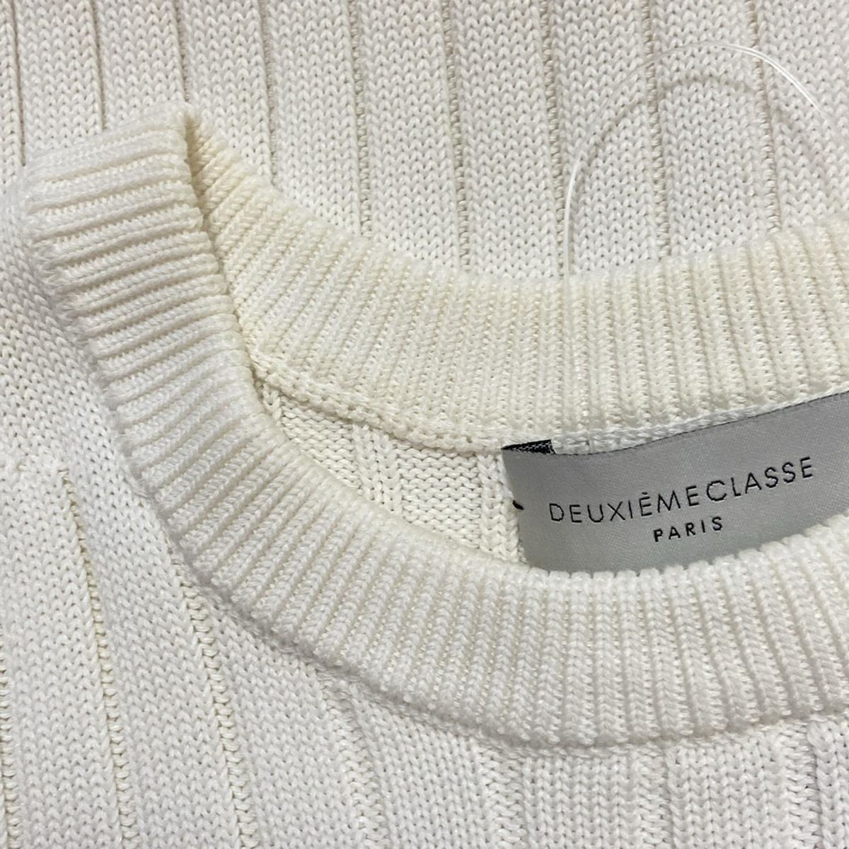 DEUXIEME CLASSE(ドゥーズィエム) 長袖セーター レディース - 白