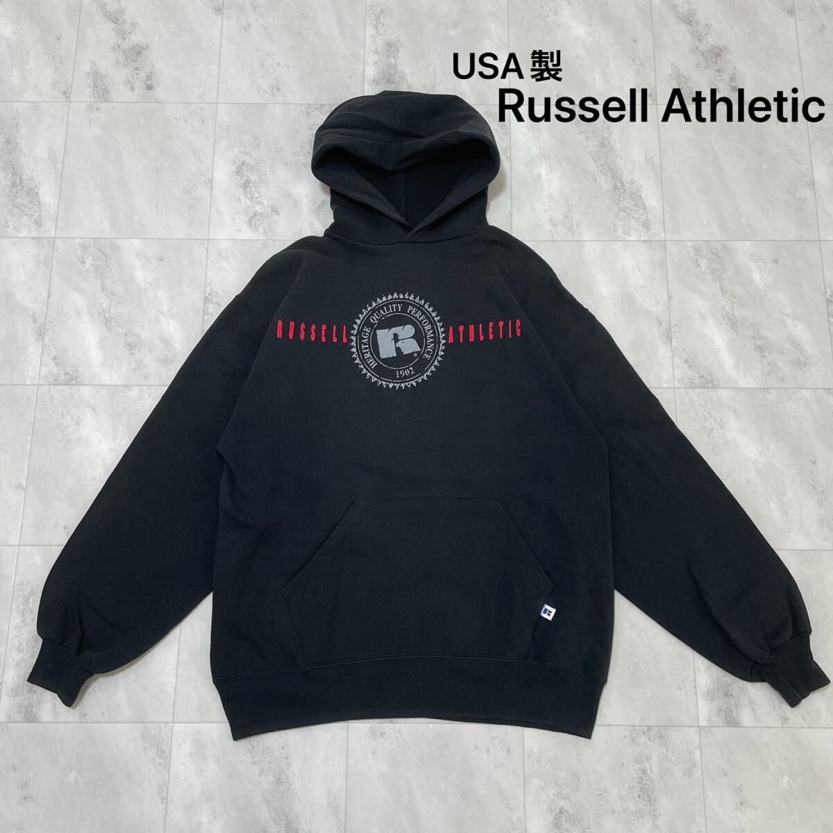 USA製 Russell Athletic ラッセルアスレチック sweat hoodie 