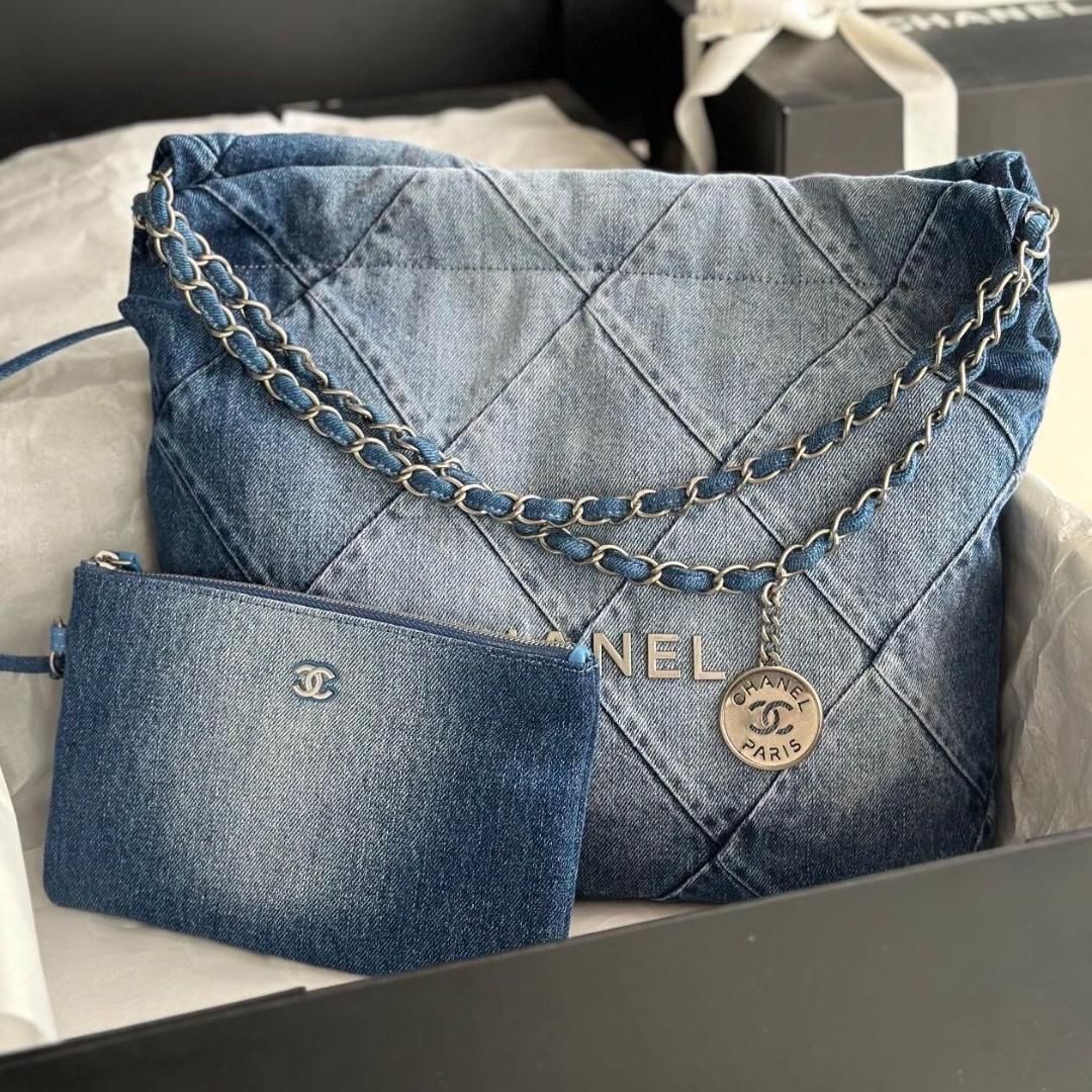シャネル 22 CHANEL ハンドバッグ ミディアム