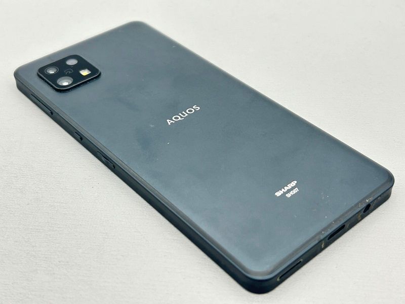 【中古】SHG07 AQUOS sense6s【訳あり 】SIMロック解除済み SIMフリー ブラック au エーユー アクオス シャープ J138751-スマートホン スマートフォン スマホ 携帯電話 白ロム 本体 格安