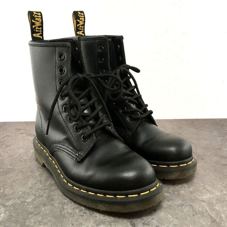 送料込み！ 美品 Dr.Marten 8ホール ブーツ UK4 US5 ブラック 430