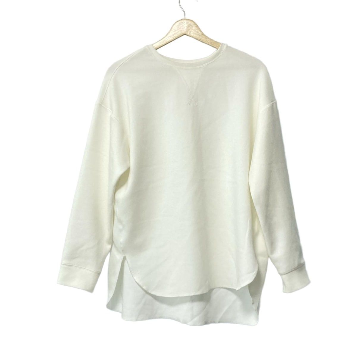 whim gazette ウィムガゼット チュニック サイズ36 S レディース - 白 クルーネック 長袖