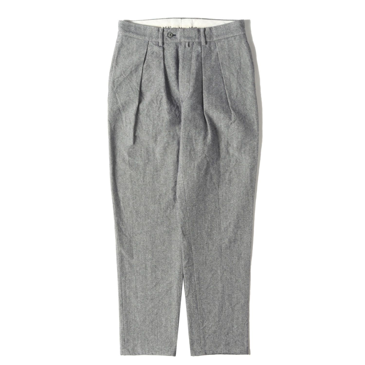 NEAT ウールスラックス　サイズ46 色グレー NEAT ニート パンツ サイズ:46 / American Woolen Company 混紡ウール