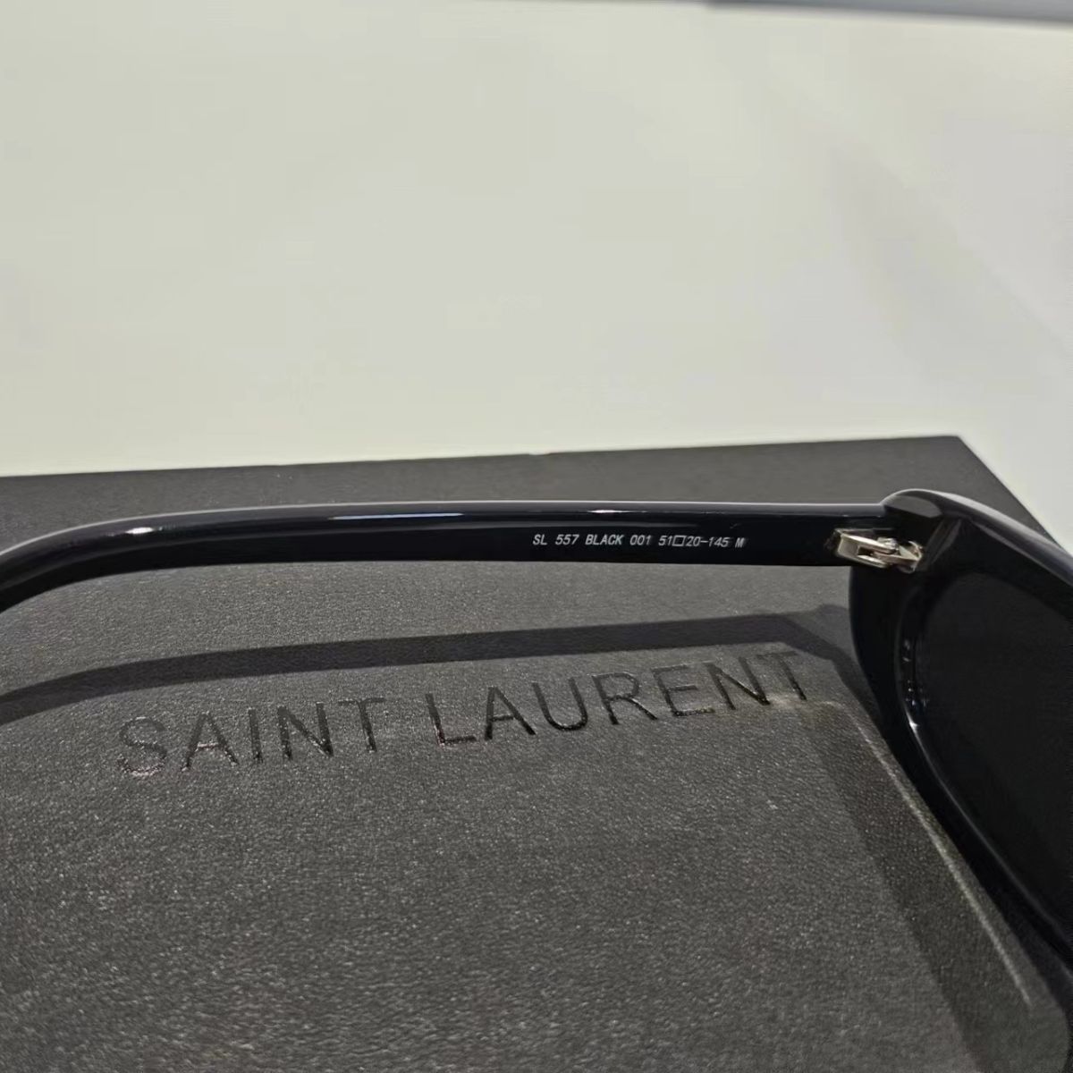 SAINT LAURENT SL 557 BLACK サングラス 常田大希 着用 - メルカリ