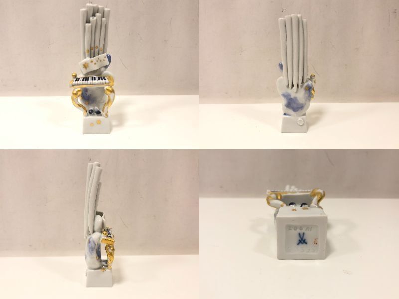 ☆Meissen マイセン 天使の音楽隊 5点 シュトラングデザイン 手びねり
