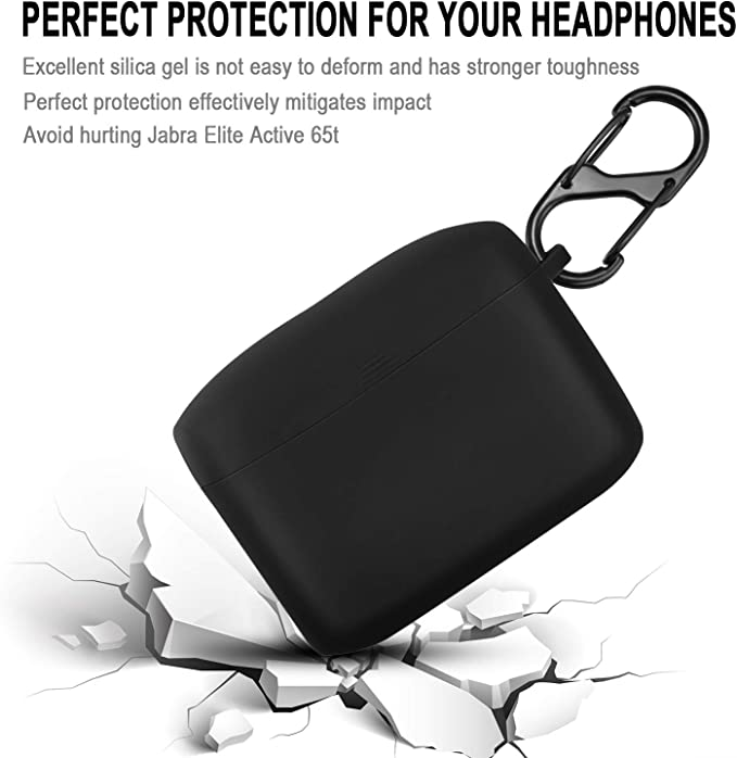 5％OFF】 Jabra Elite Active 65t ケースカバー 保護ケース 黒