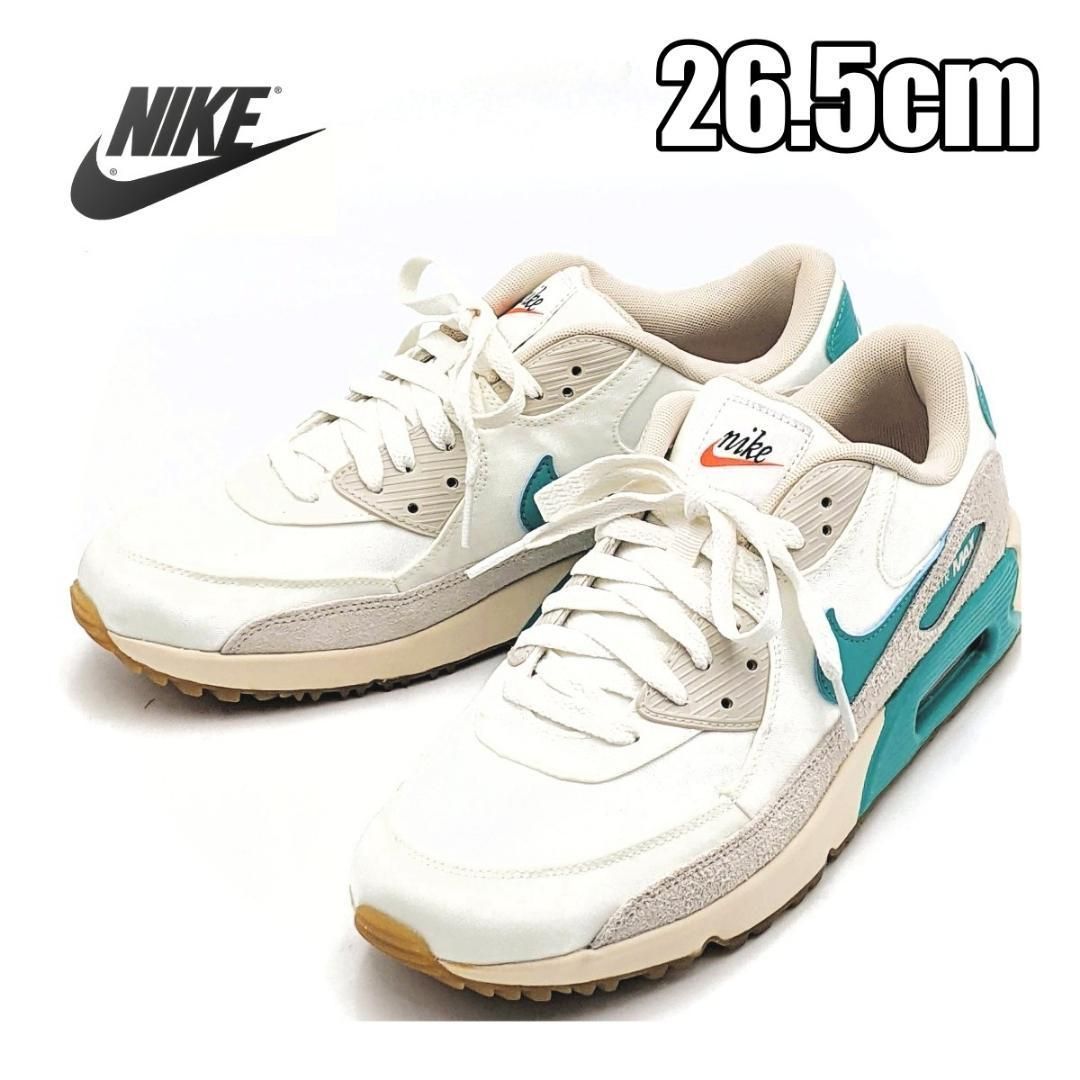 NIKE GOLF AIR MAX 90G 27cm 白 - シューズ(男性用)