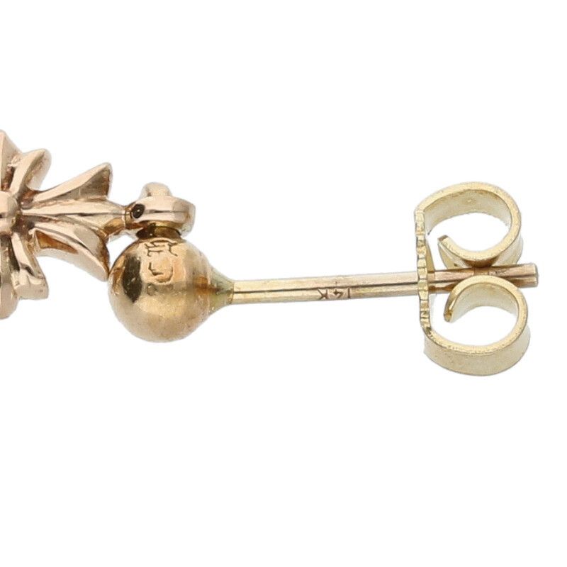 専用出品　3ドロップタイニー ダイヤピアス22k クロムハーツ 22K TINY E CH PLS 3 DIA/タイニーECHプラス3