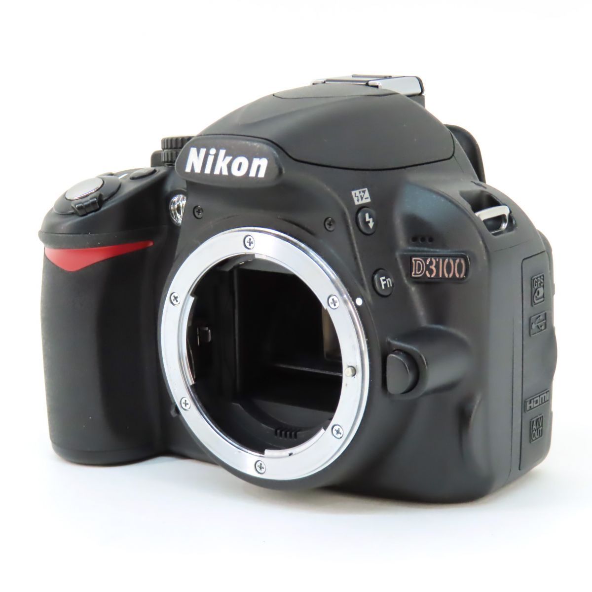 Nikon ニコン D3100 レンズキット ブラック デジタル一眼レフカメラ 【シャッター回数:5517回】 ※中古