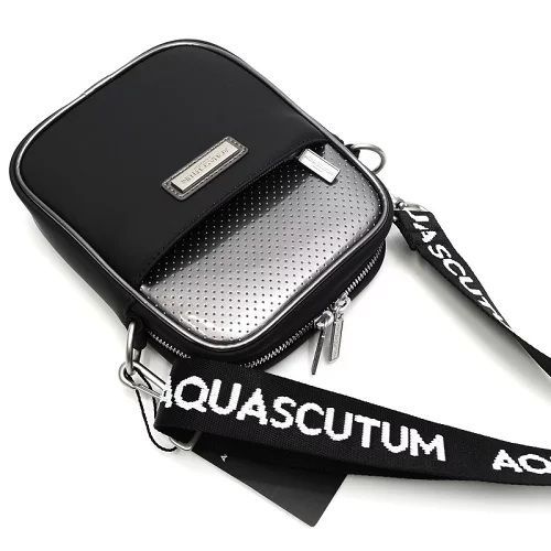 新品 Aquascutum ゴルフ サコッシュ ショルダーバッグ ブラック