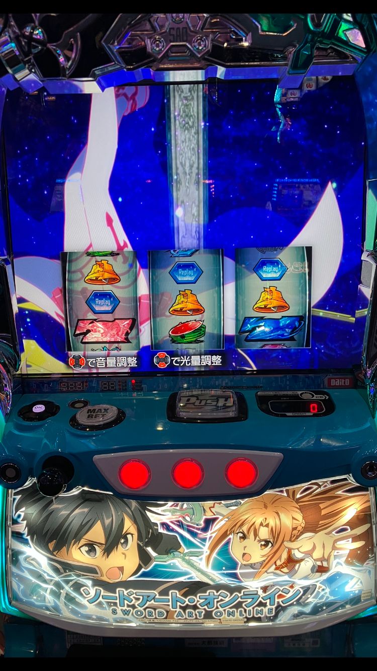 専用出品】パチスロ実機 ソードアート・オンライン スマスロユニット付き スマスロ SAO ソードアート・オンライン