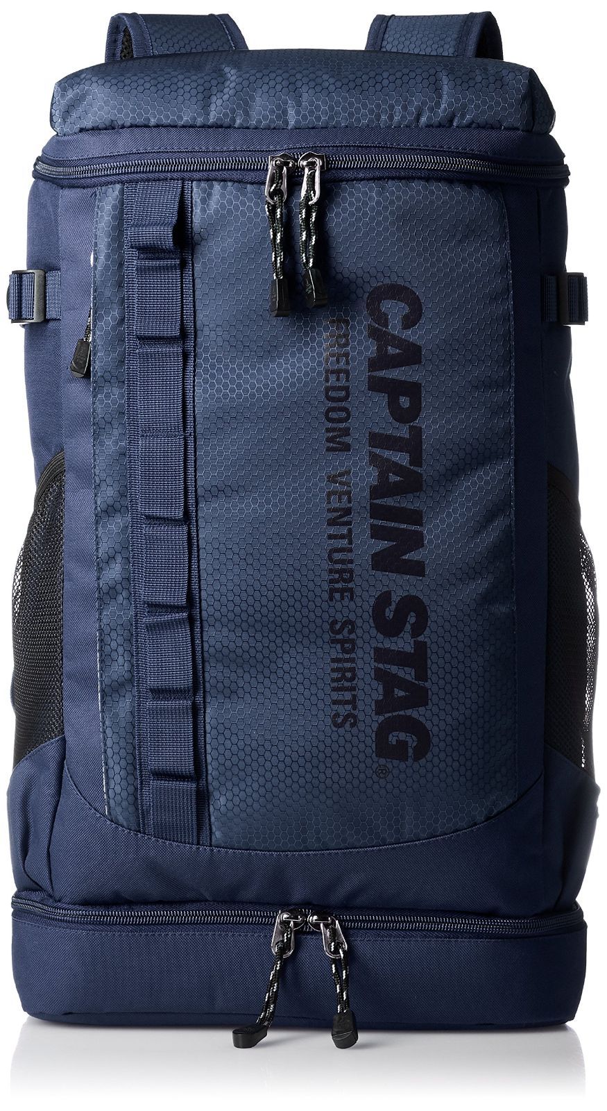 【人気商品】リュック [キャプテンスタッグ] (21L) B5PC/タブレット対応 スクエアスタイル ネイビー