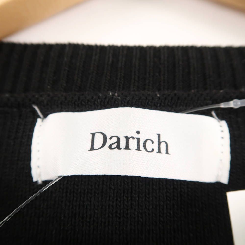 美品 Darich ダーリッチ トップス F ポリエステル他 半袖 ロゴ ビジュー レディース AD891A34 美品 Darich ダーリッチ トップス F ポリエステル他 半袖 ロゴ