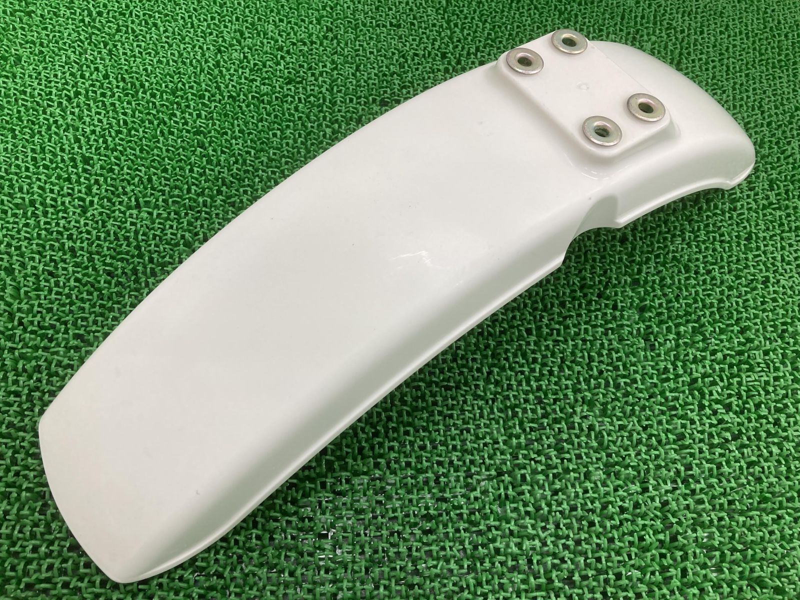 250TR フロントフェンダー 白 35004-1459 カワサキ 純正 中古 バイク 部品 BJ250F 割れ欠け無し 品薄 希少品 車検 Genuine