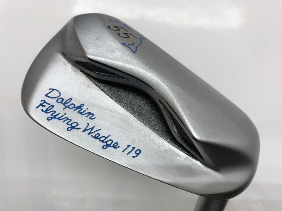【即納】Dolphin Flying Wedge DFW-119 | 55 | WEDGE | オリジナルスチール (ジャンボグリップ) | 中古 | ウェッジ | キャスコ
