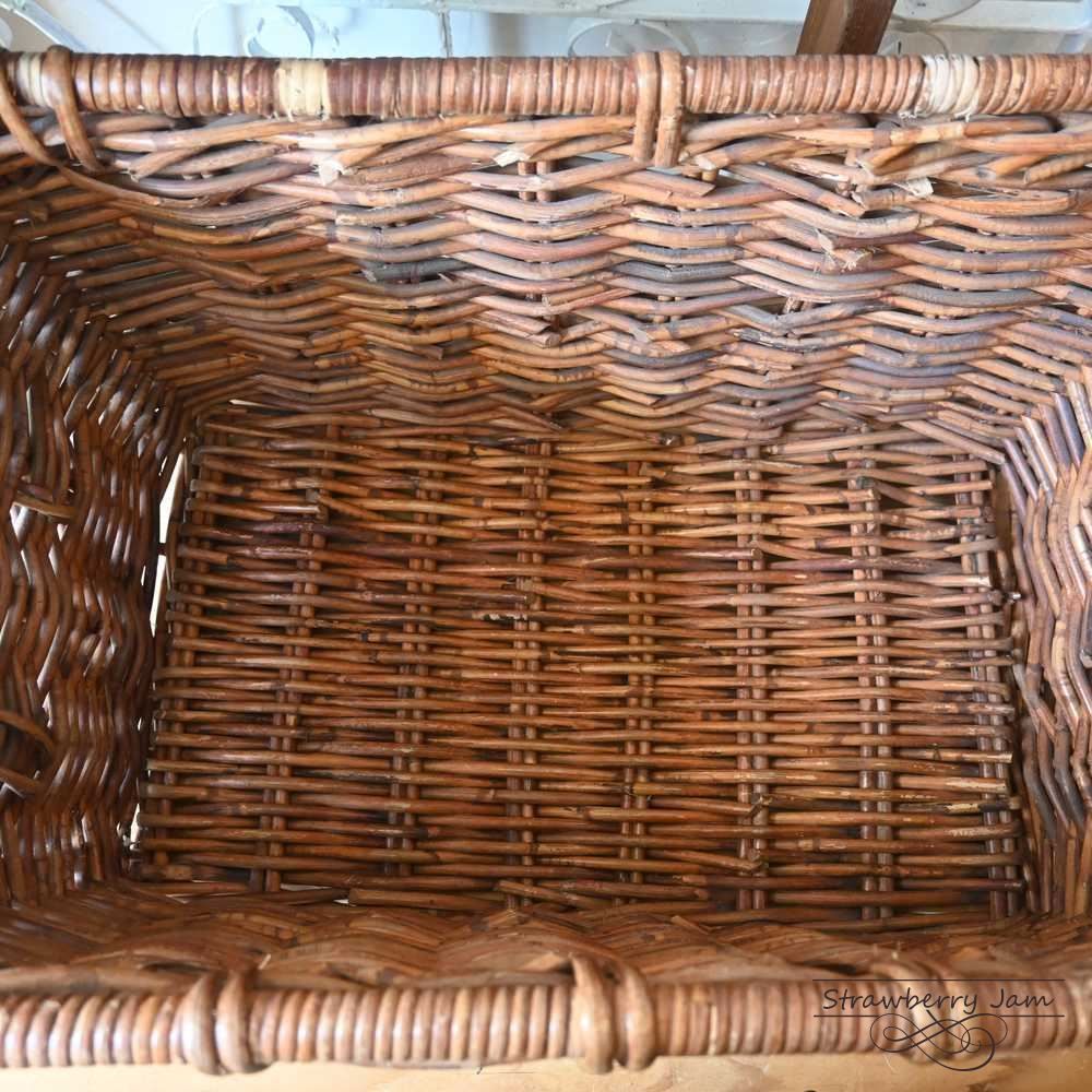 英国アンティーク かご