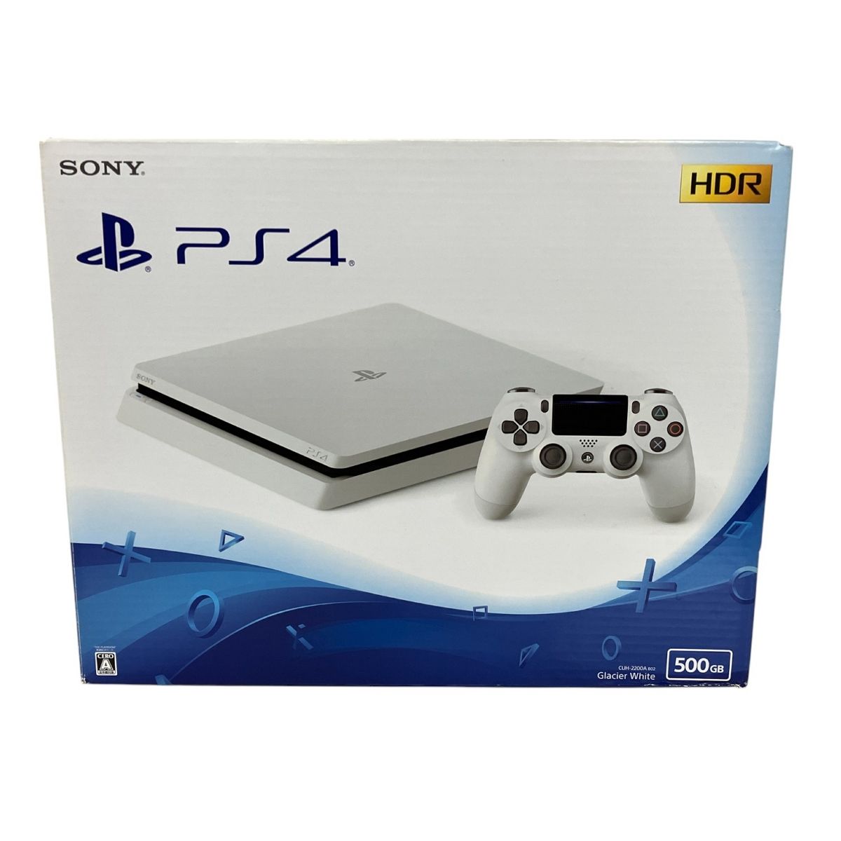 PlayStation4 - SONY CUH-2200AB02  PS4 500GB 中古品 SONY PS4 CUH-2200AB02 PlayStation4 500GB グレイシャー
