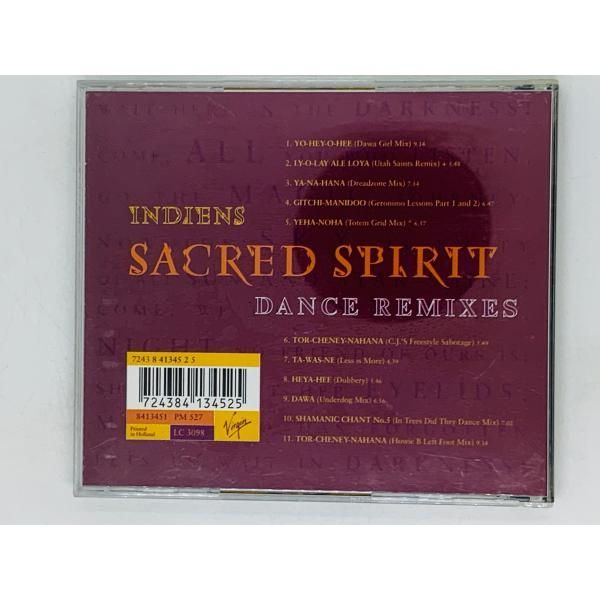 CD INDIENS SACRED SPIRIT セイクリッド・スピリット DANCE REMIXES