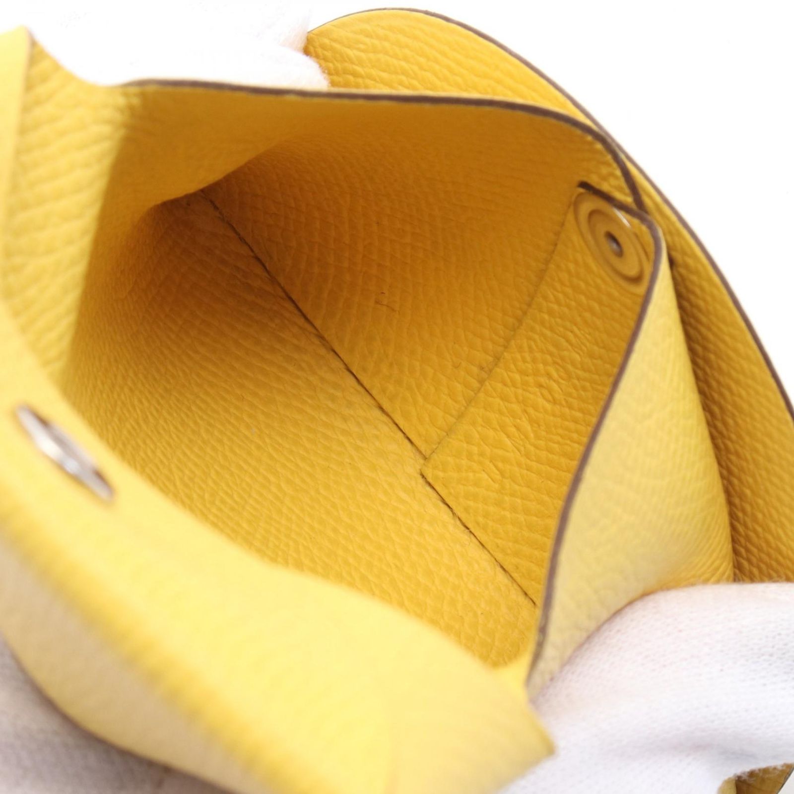 エルメス HERMES コインケース バスティア ジョーヌナプル S金具