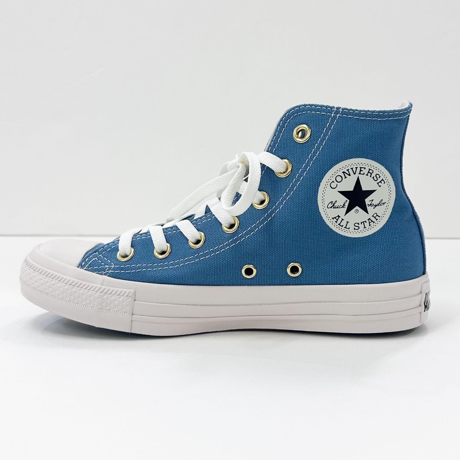 【新品】CONVERSE ALL STAR GOLDZIP Ⅲ HI コンバースオールスターゴールドジップレディーススニーカーライトネイビー