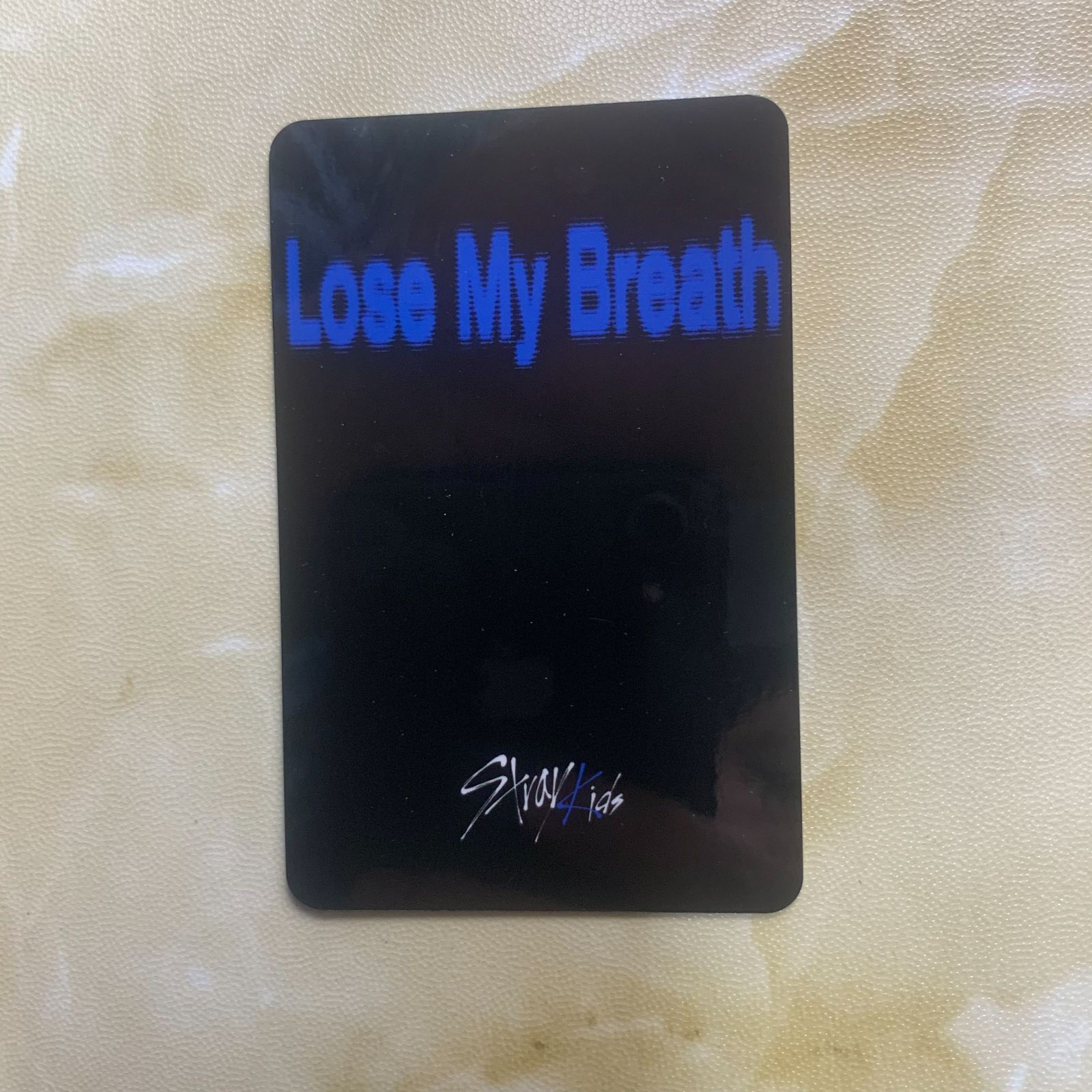 バンチャン StrayKids lose my breath の スミン当選 トレカ