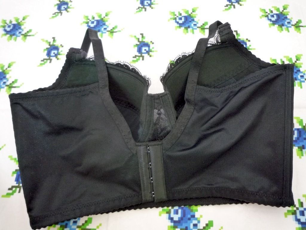 シャンデール ロングブラジャー D75 ブラック新品未使用 シャンデール ベル 最高級補正下着 ロングブラジャー ブラック