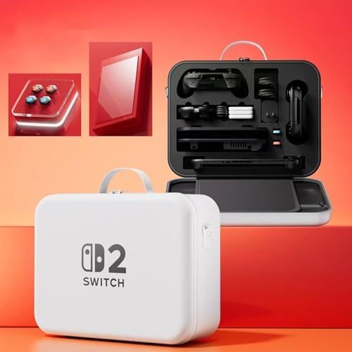 ポータブルバッグは 任天堂スイッチ ケース switch 2世代収納ボックス ns 2カセット じどうしちゅう 大容量 便利で実用的 すっきり収納 手で提げることができる 携帯に便利 switch保護シェル 黒