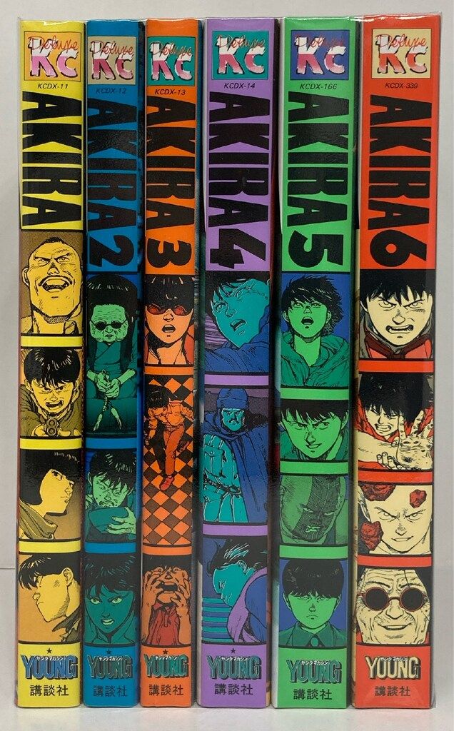 講談社 KCDX 大友克洋 !! AKIRA 全6巻 再版セット